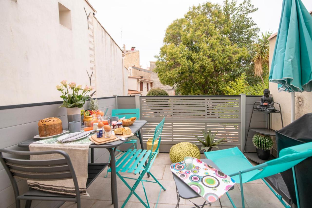 Suite Oisivete Avec Terrasse Vue Sur Patio Et Clim Montpellier Zewnętrze zdjęcie